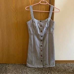 Size small Hollister Striped Button-up Dress